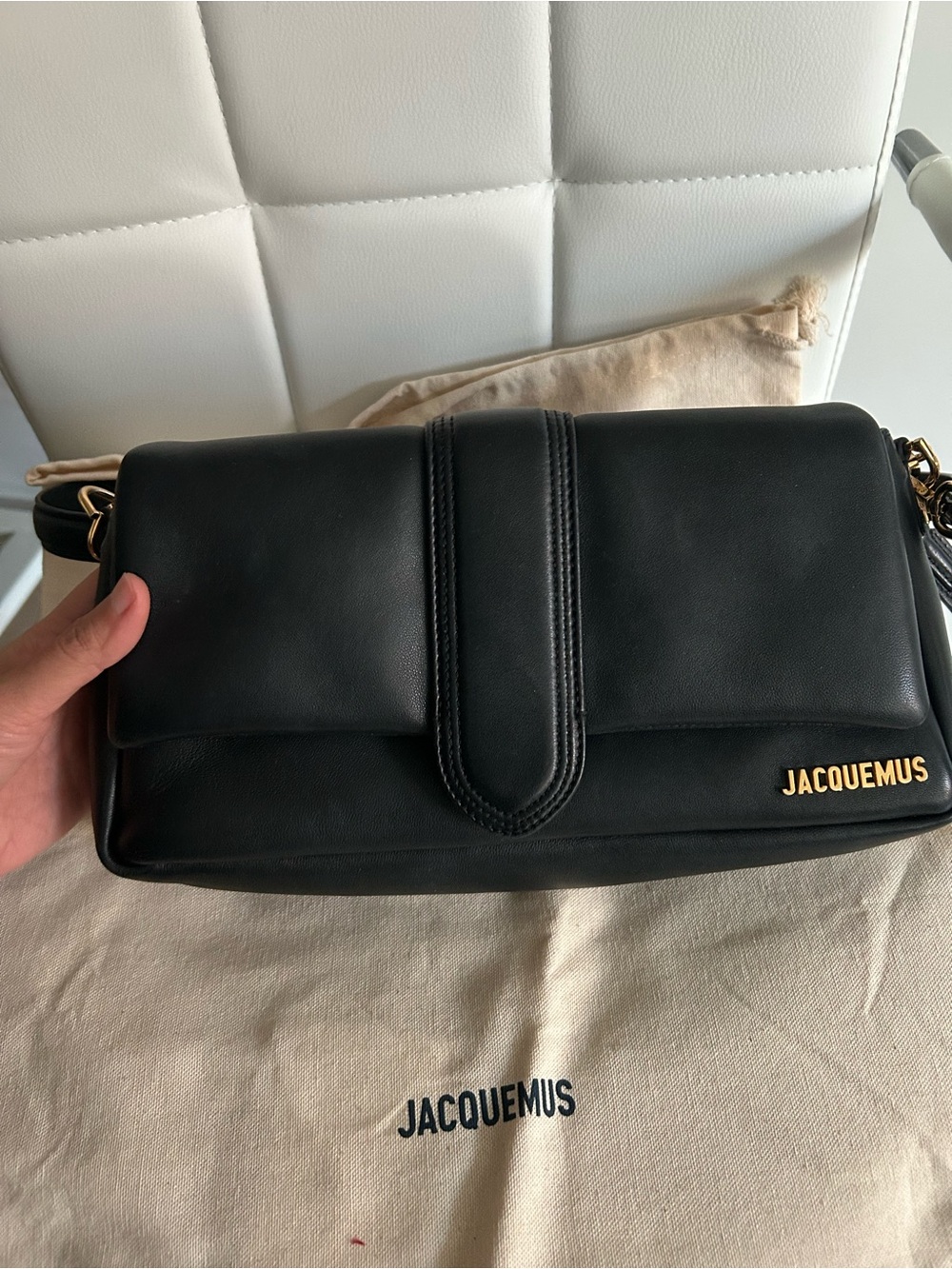 Jacquemus Le Bambinou Bag in Black - Picture 2 of 10